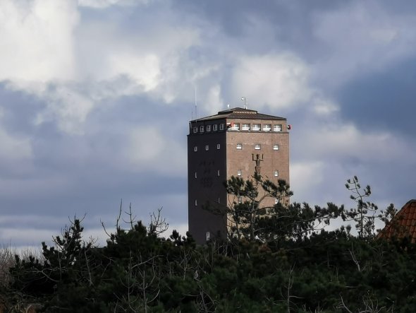 Das Bild zeigt den Wasserturm