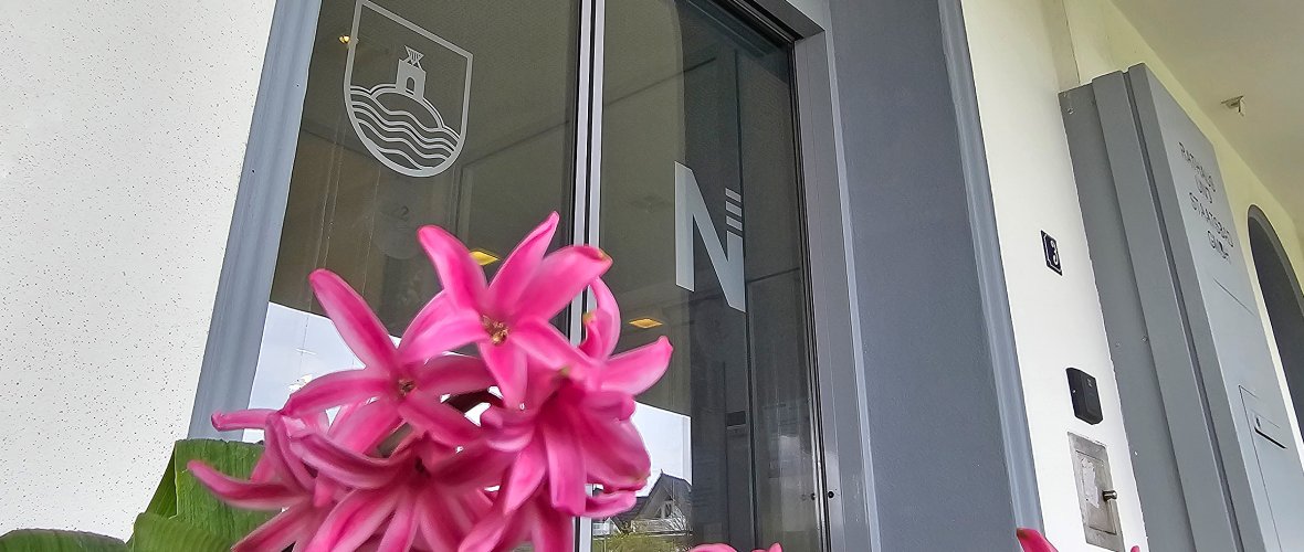 Вхід до ратуші На фото - вхід до ратуші