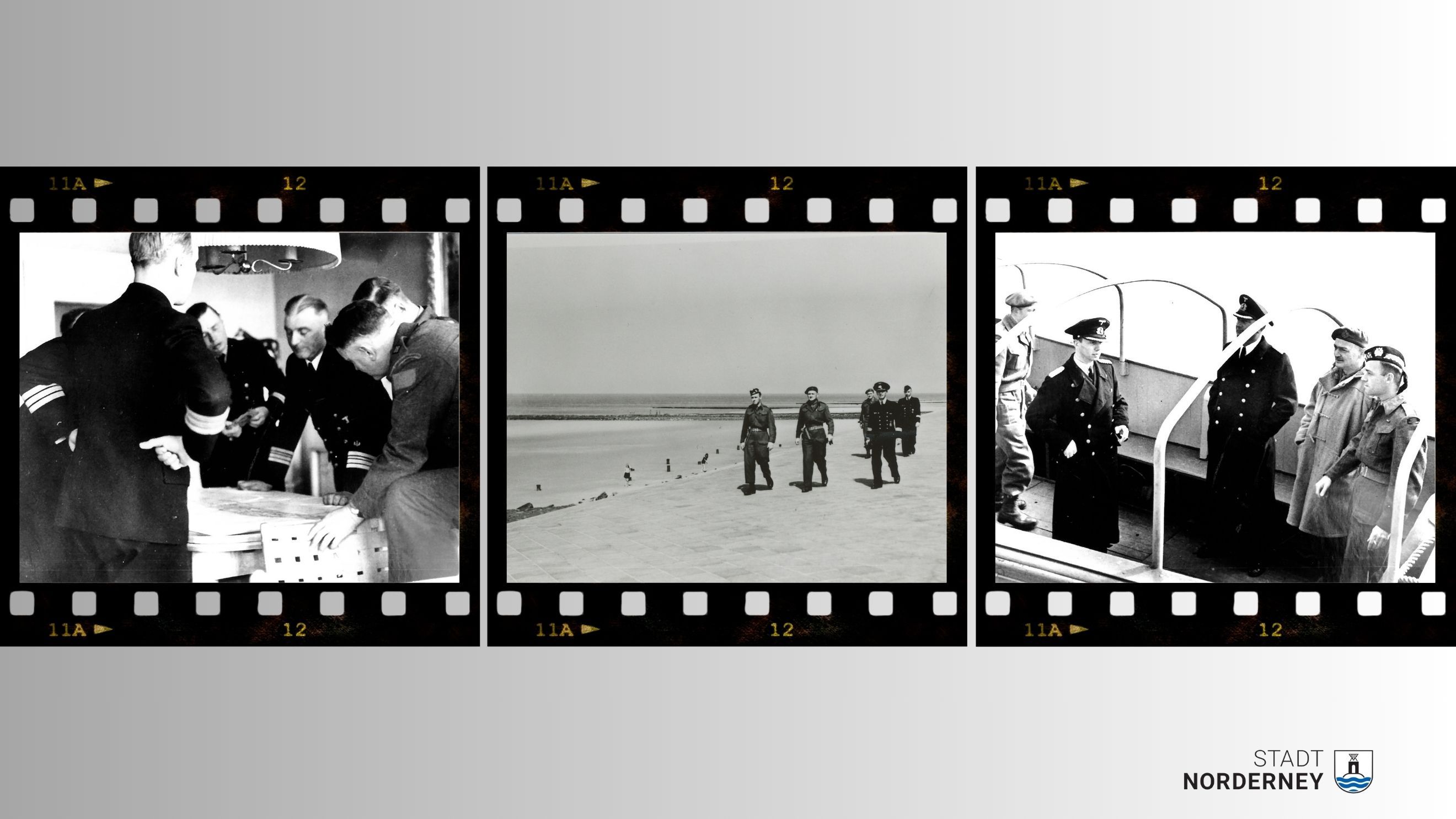 Das Bild zeigt alte Aufnahmen