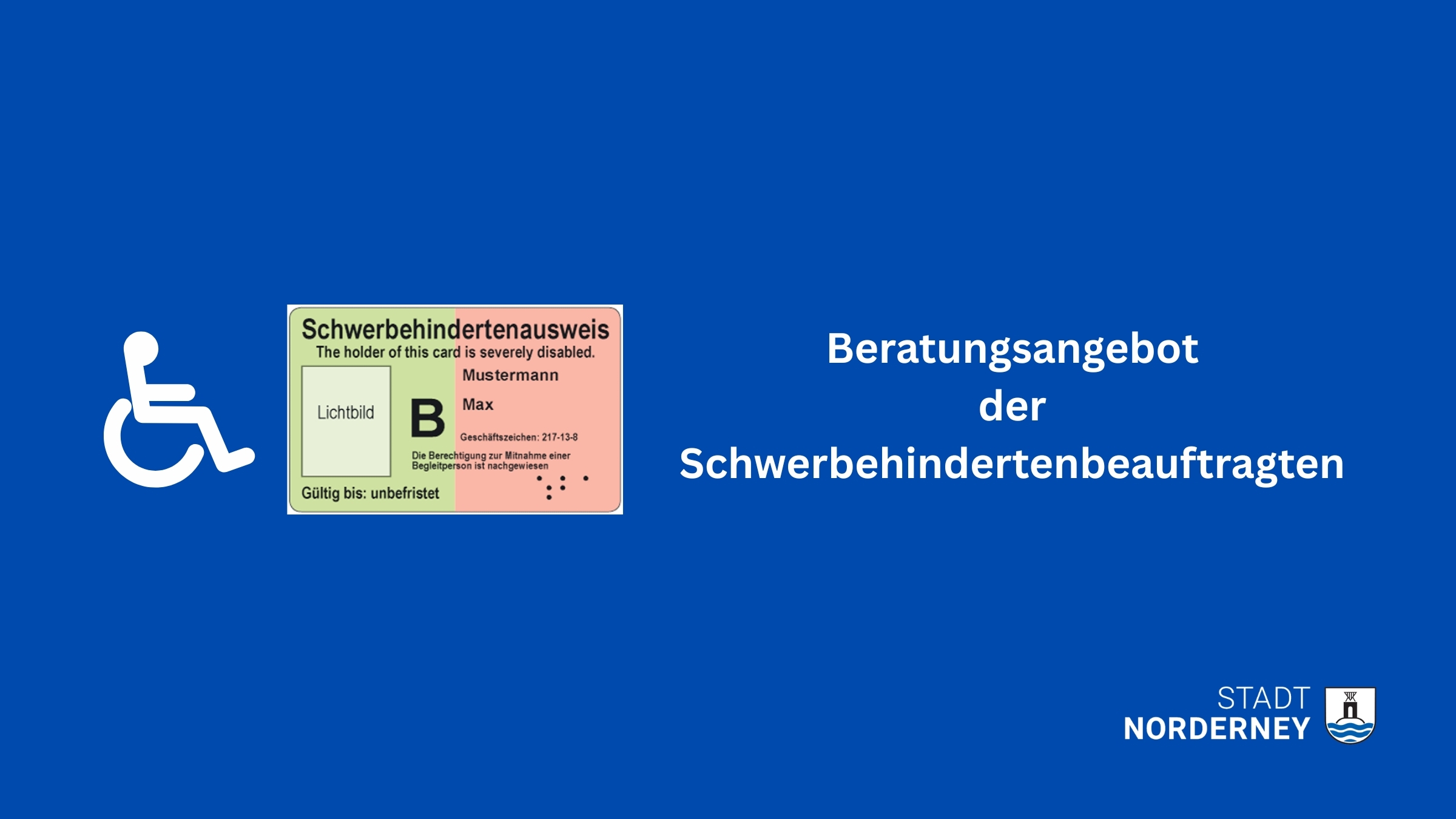 Beratungstermine der Behindertenbeauftragten