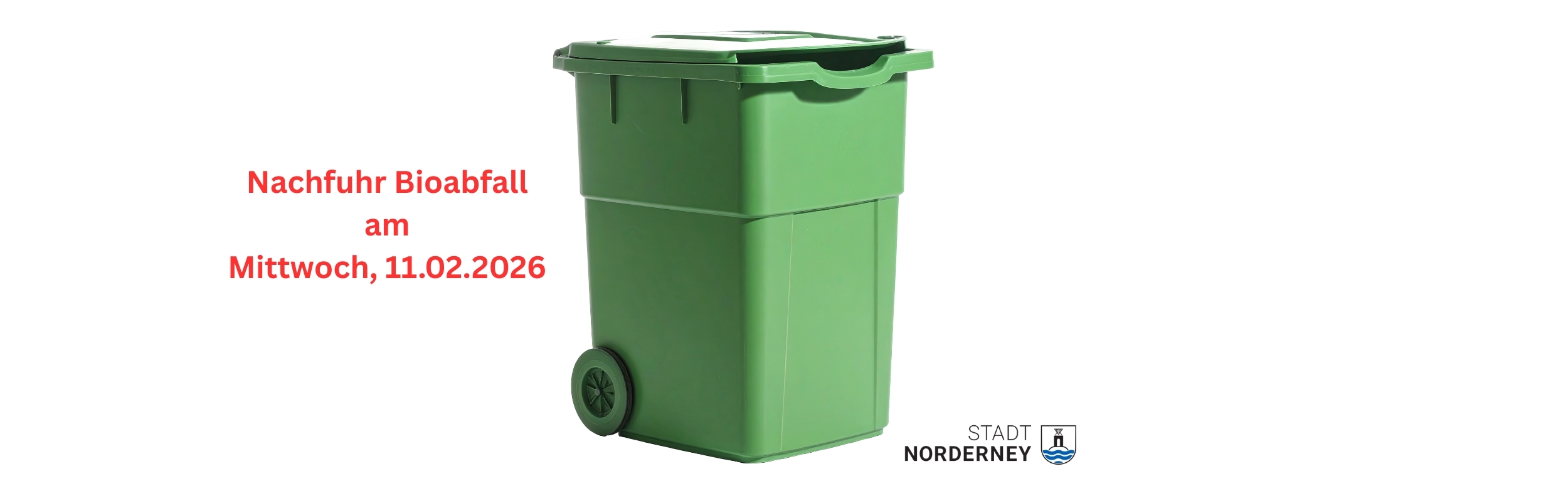 Nachfuhr Bioabfall