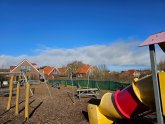 Kita Am Kap Das Bild zeigt den Spielplatz der Kita Am Kap